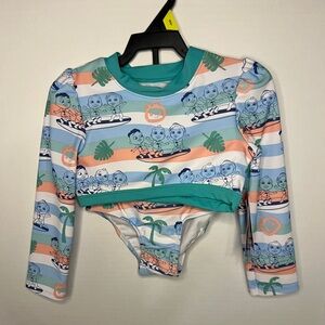 Girls 3T Cocmelon‎ 2pc swimwear
